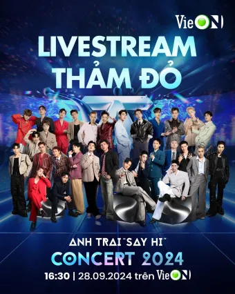 Thảm Đỏ Anh Trai Say Hi Concert 2024